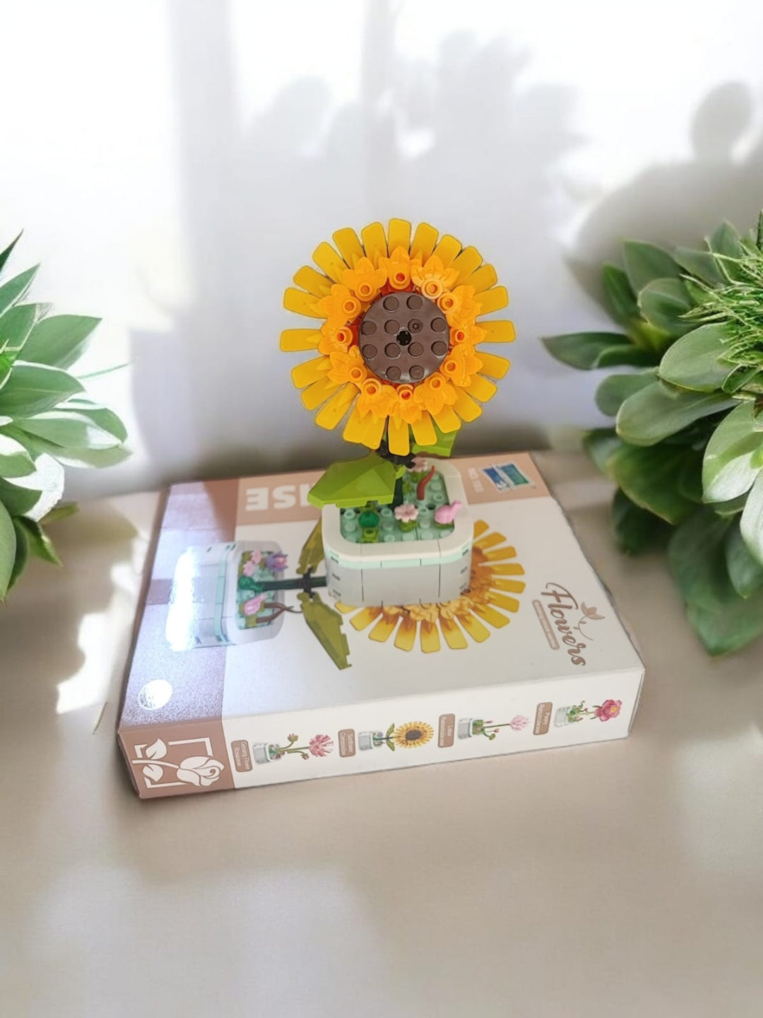 Flor Girasol-Armable en bloque