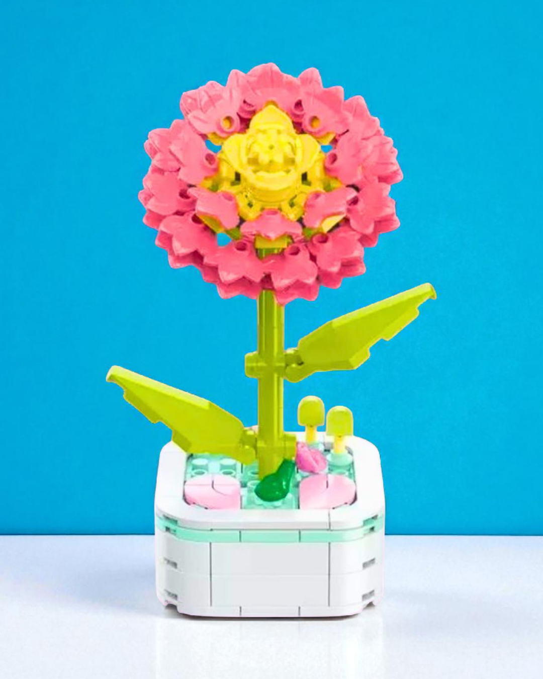 Flor de Azafrán: Armable en Bloques